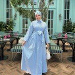 Robe Lotus Bleu