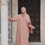 Robe Prière Avec foulard Attaché Pêche