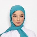 Foulard Chiffon Bonnet Intégré Pine
