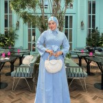 Robe Lotus Bleu