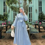 Robe Lotus Bleu
