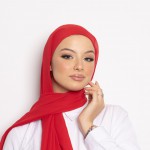Foulard Chiffon Bonnet Intégré Ruby