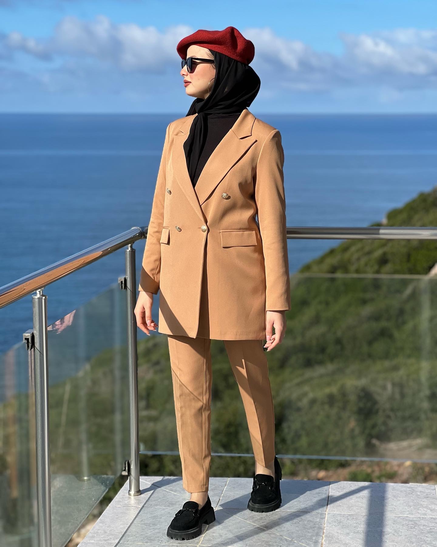 Ensemble Blazer Beige. Capricieuse Fashion