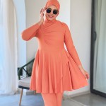 Burkini Silvy Corail 4 Pièces