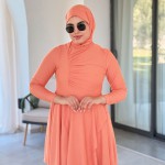 Burkini Silvy Corail 4 Pièces