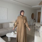 Abaya Sahar Caramel