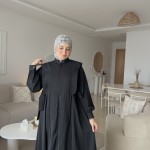 Abaya Sahar Noir