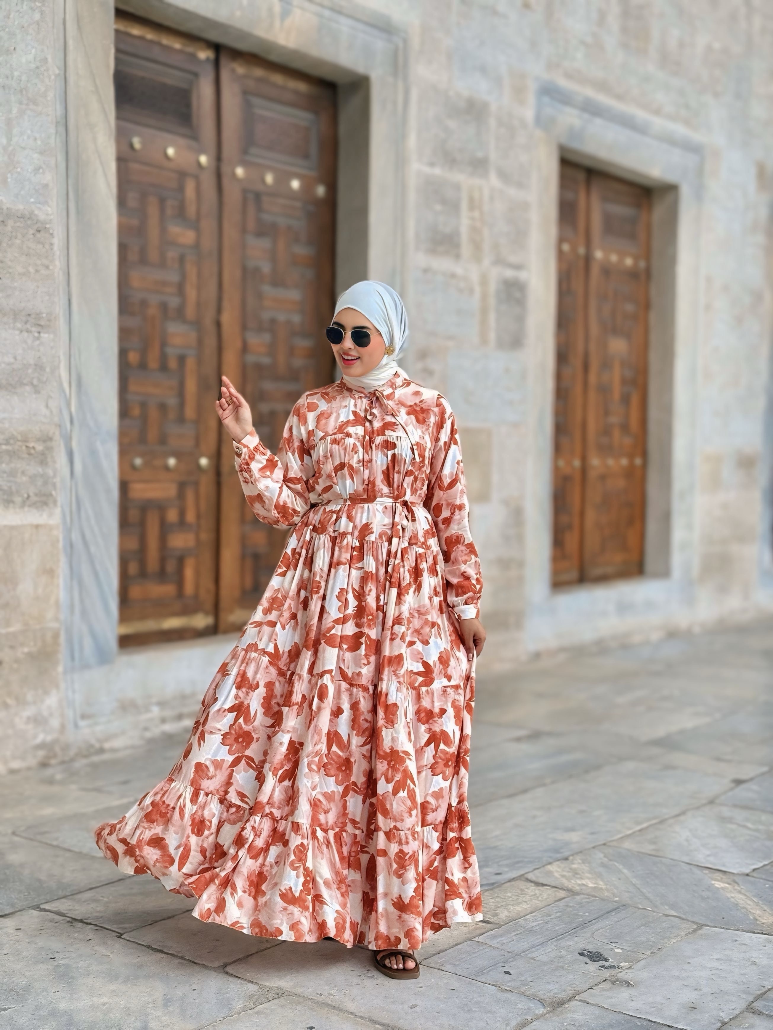Robe Zeina Orange..