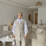 Ensemble Trois Piéces Blanc cassé