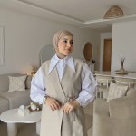 Ensemble Trois Piéces Blanc cassé