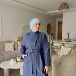 Trench-Coat Bleu Djean