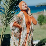Burkini Mango 4 Pièces Orange