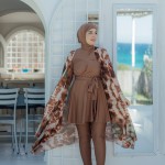 Burkini Mango 4 Pièces Caramel 1