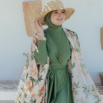 Burkini Mango 4 Pièces Vert