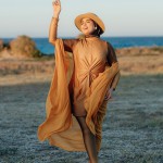 Burkini 4 Pièces JAMAÏCA Marron/Gold
