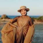 Burkini 4 Pièces JAMAÏCA Marron/Gold
