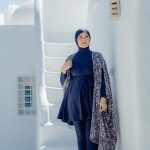 Burkini Mango 4 Pièces Bleu