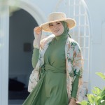 Burkini Mango 4 Pièces Vert