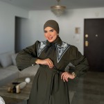 Robe Cylia Vert Militaire