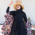 Burkini Mango 4 Pièces Noir