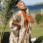 Burkini 4 Pièces MANGO Orange