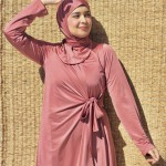 Burkini Modest TANZANIA Bois De Rose