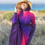 Burkini JAMAÏCA Rose Fluo/Mauve