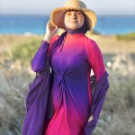 Burkini JAMAÏCA Rose Fluo/Mauve
