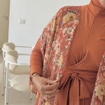 Burkini MANGO Orange ( Avec Pancho )