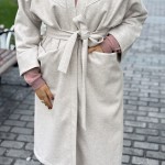 Manteau Pirin Blanc Cassé
