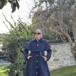 Manteau Sevda Bleu Nuit