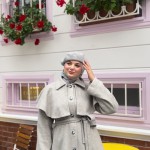 Manteau Elvan Court Gris