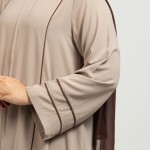 Abaya Chahrazede Taupe
