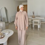 Ensemble Pearly Beige Foncée