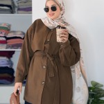 Manteau Elif Chocolat