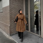 Manteau Sevda Chocolat